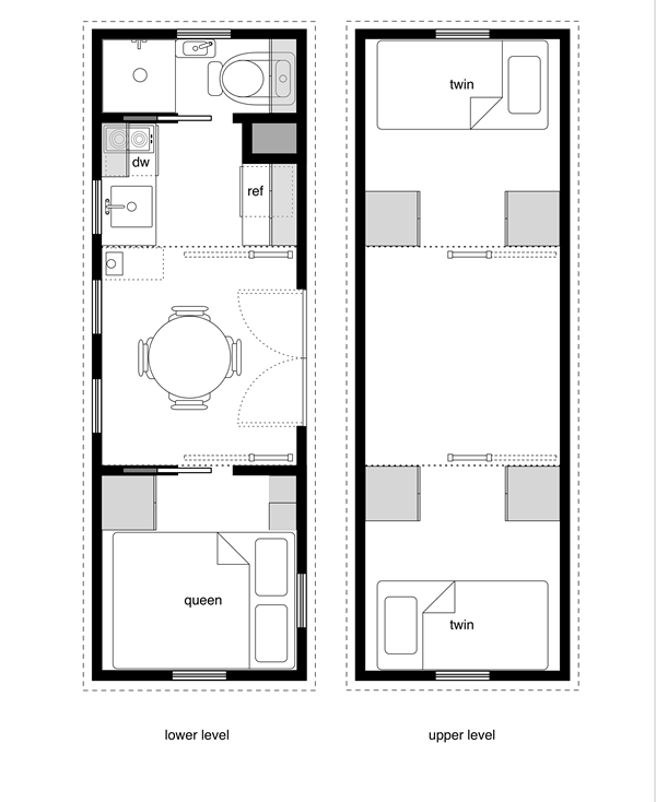 Michael Janzen's "Tiny House Floor Plans" Small Homes/Cabins Book- out 