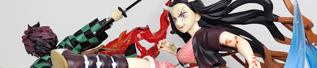 Review de Demon Slayer: Kimetsu no Yaiba Nezuko Kamado – Demon form advancing ver. - Figuarts Zero, Tamashii Nati