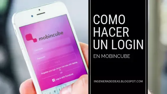 como crear un login en mobincube