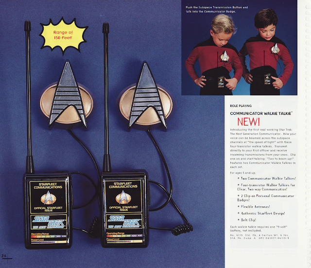 Star Trek Playmates Catalogue 1994