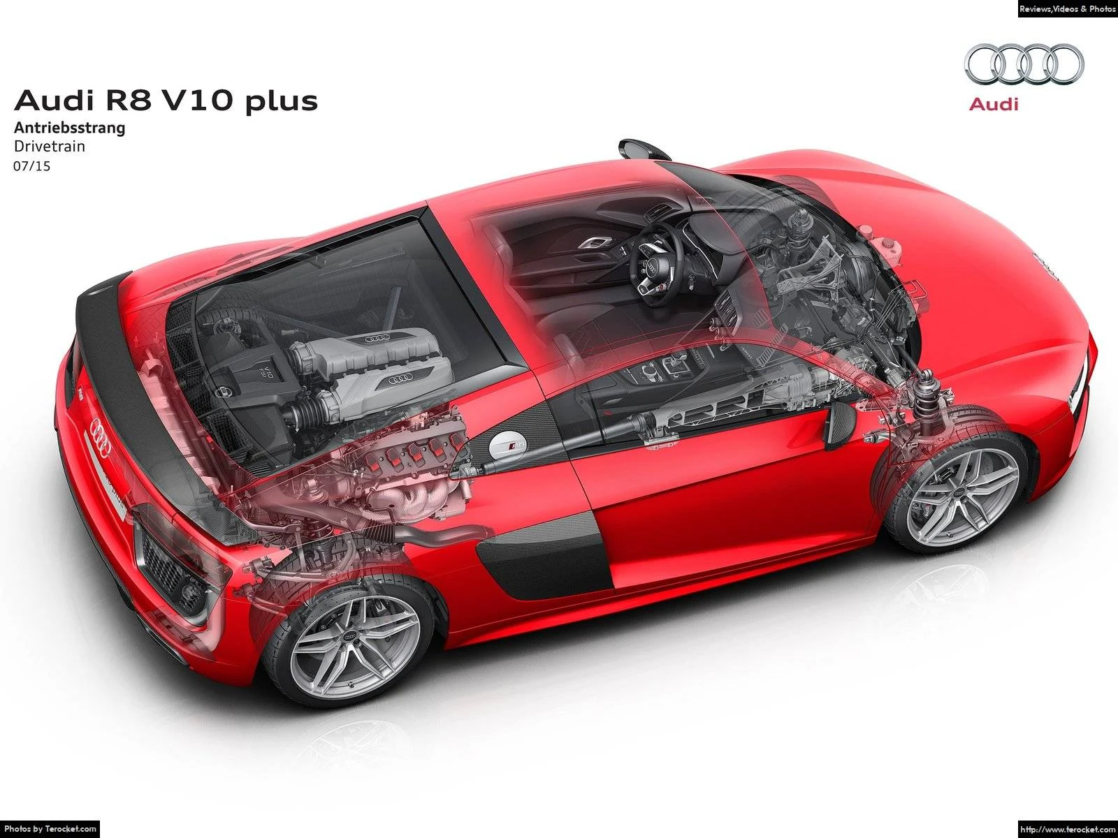 Hình ảnh xe ô tô Audi R8 V10 plus 2016 & nội ngoại thất