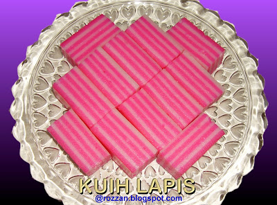 WELCOME TO RSR: KUIH LAPIS