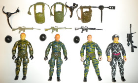 1984 Ripcord, Fuego, Plastirama, Argentina, Fumaca, Brazil, Estrela, Relampago, Python Patrol, Rare G.I. Joe Figures