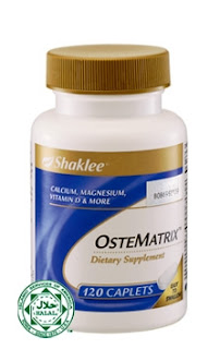 ostematrix shaklee, kalsium, elak sembelit