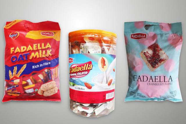 Fadaella Food And Brands (Oat Milk, Kammy Lollipop And Cranberry Fudge)