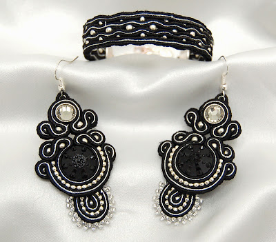 kolczyki sutasz soutache earrings 72