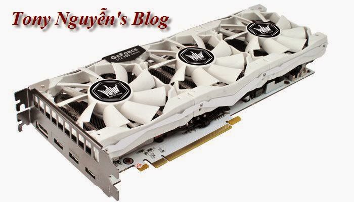 Thiết kế Card màn hình Galaxy GeForce GTX 780 Ti HOF