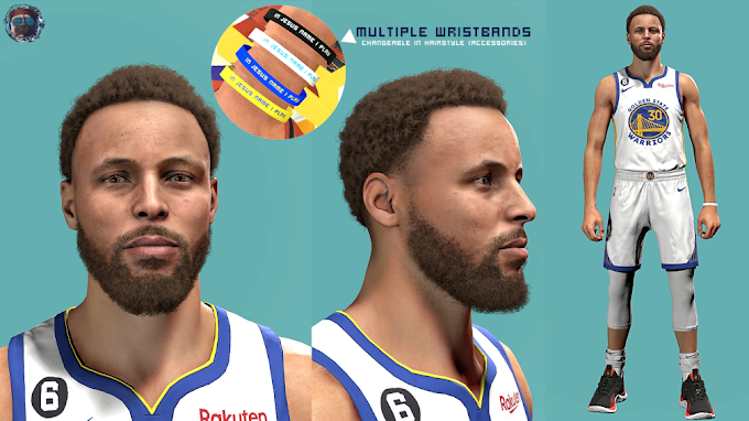 Stephen Curry Cyberface by Drian9k | NBA 2K23
