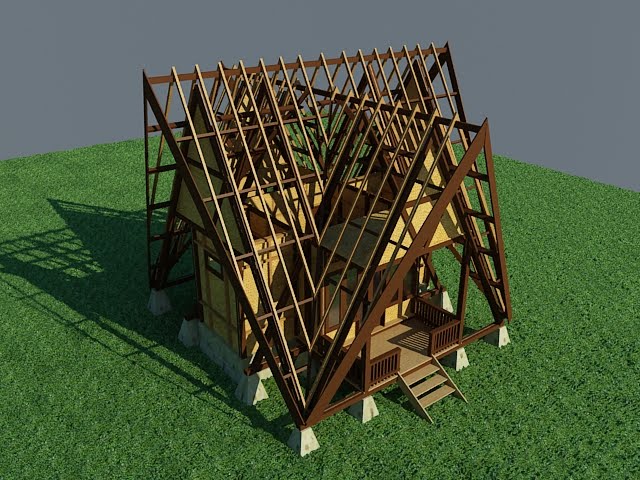 18 Rumah  Kayu  Tahan  Gempa  Model Desain Rumah  Minimalis 