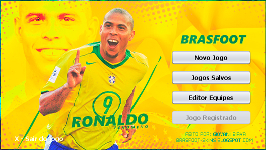 Skin Brasfoot 2019 - Ronaldo - Brasil