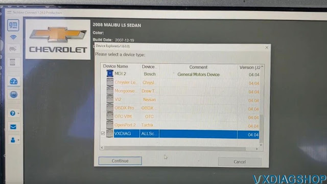 Program GM E37 ECM with VXDIAG VCX NANO GM & SPS2 5