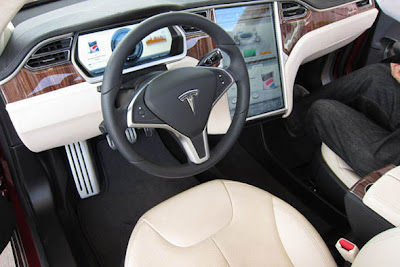 2012 tesla motors model S Interior