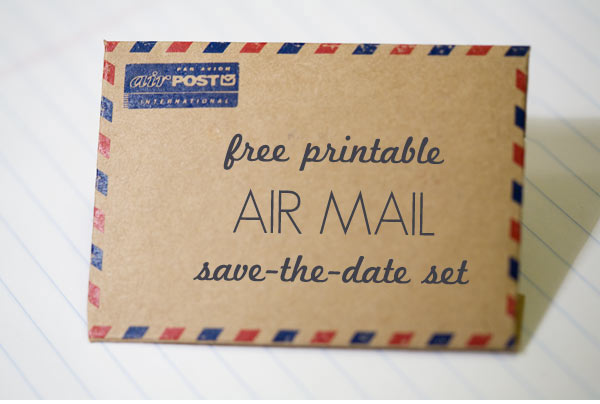 Free Save the Date with Vintage Travel Theme Having a hard time letting go