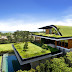 Amazing Home With Impressive Green Roof, Singapore 2016