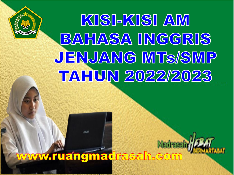 Kisi-kisi AM Bahasa Inggris SMP