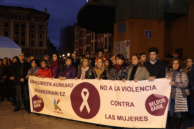 concentración contra agresión sexual