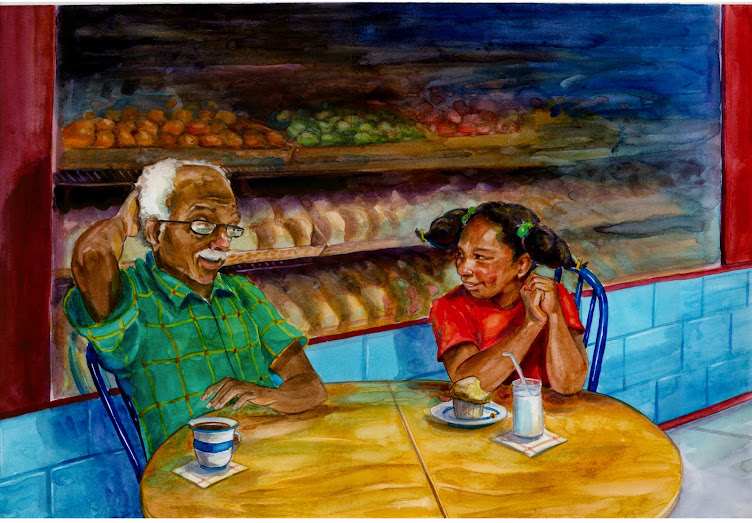 Lunch with grandpa