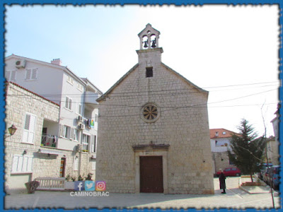 Crkva sv. Jakov, Trogir, otok Čiovo camino slike