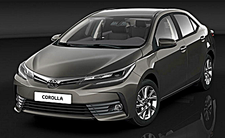 2017 Toyota Corolla Facelift European 