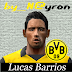 Face Lucas Barrios Borussia Dortmund