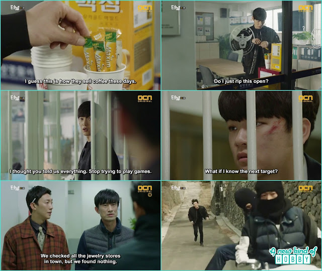 the kid told the next robbery house to gwang ho in order to leave the prison - Tunnel: Episode 4