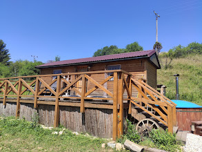 Nocleg w słowackim drewnianym wozie- Słowacja- Osadka