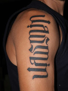 Lettering for Name Tattoos