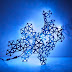 LEDs on pentagonal tiles for creating dynamic light sculptures