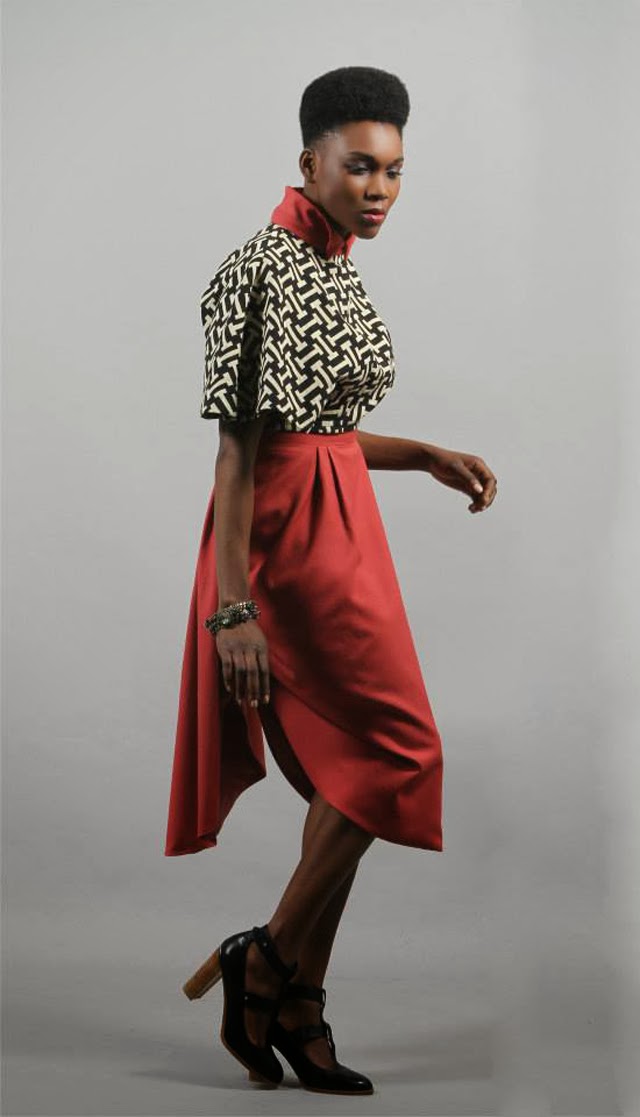 London based African designer Bestow Elan A/W 2013 "Glamour Dear"Collection 