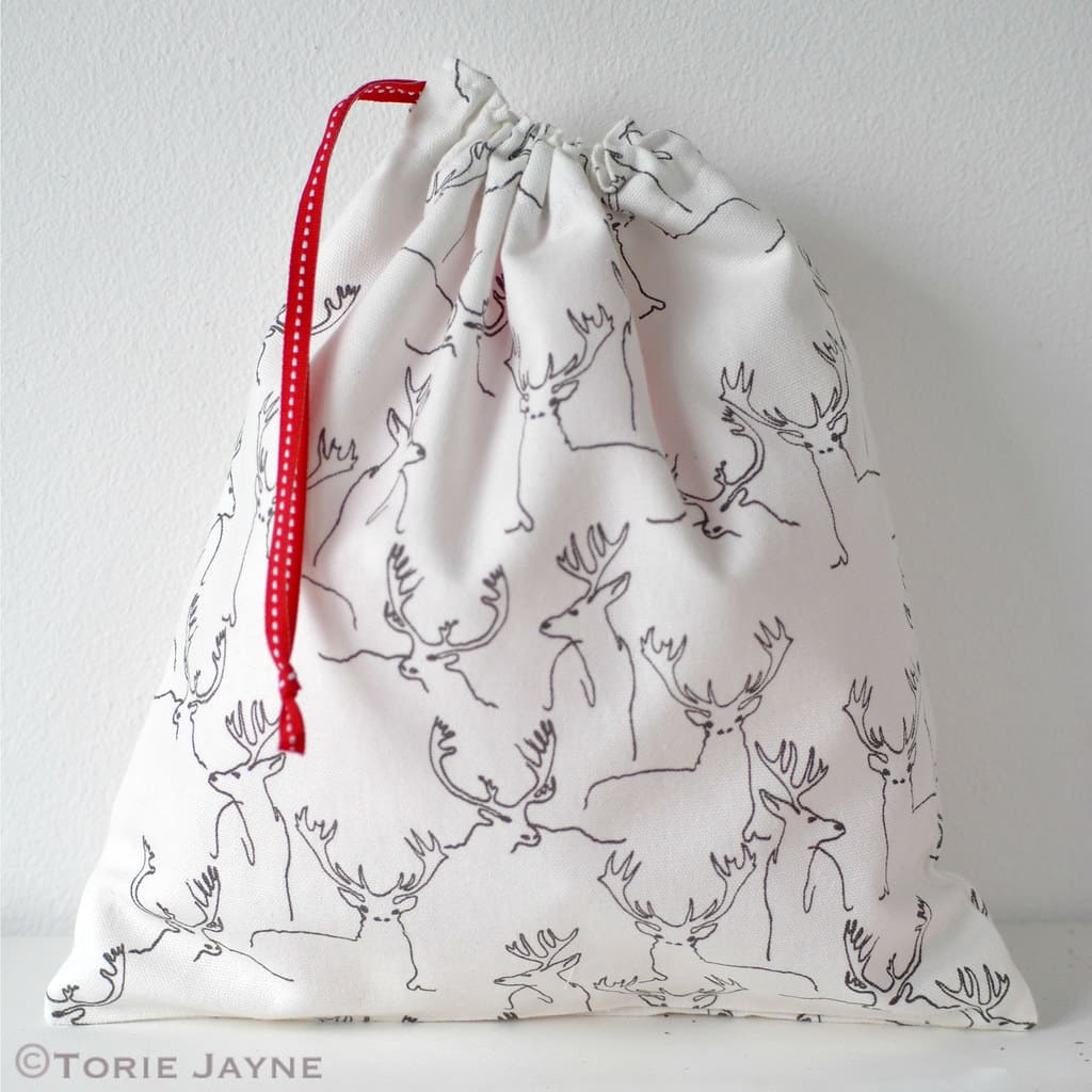 Drawstring Wash Bag Sewing Tutorial