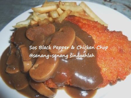 Senang-senang singgahlah: Sos Black Pepper Bercendawan