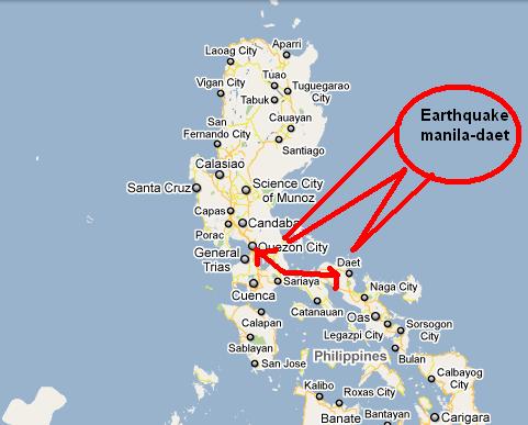 Earthquake felt today April 30, 2010 at 12:48 AM (Manila, Philippines)