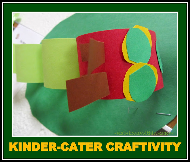 photo of: Kindergarten Caterpillar Craftivity for Hungry Caterpillar (via RainbowsWithinReach) 