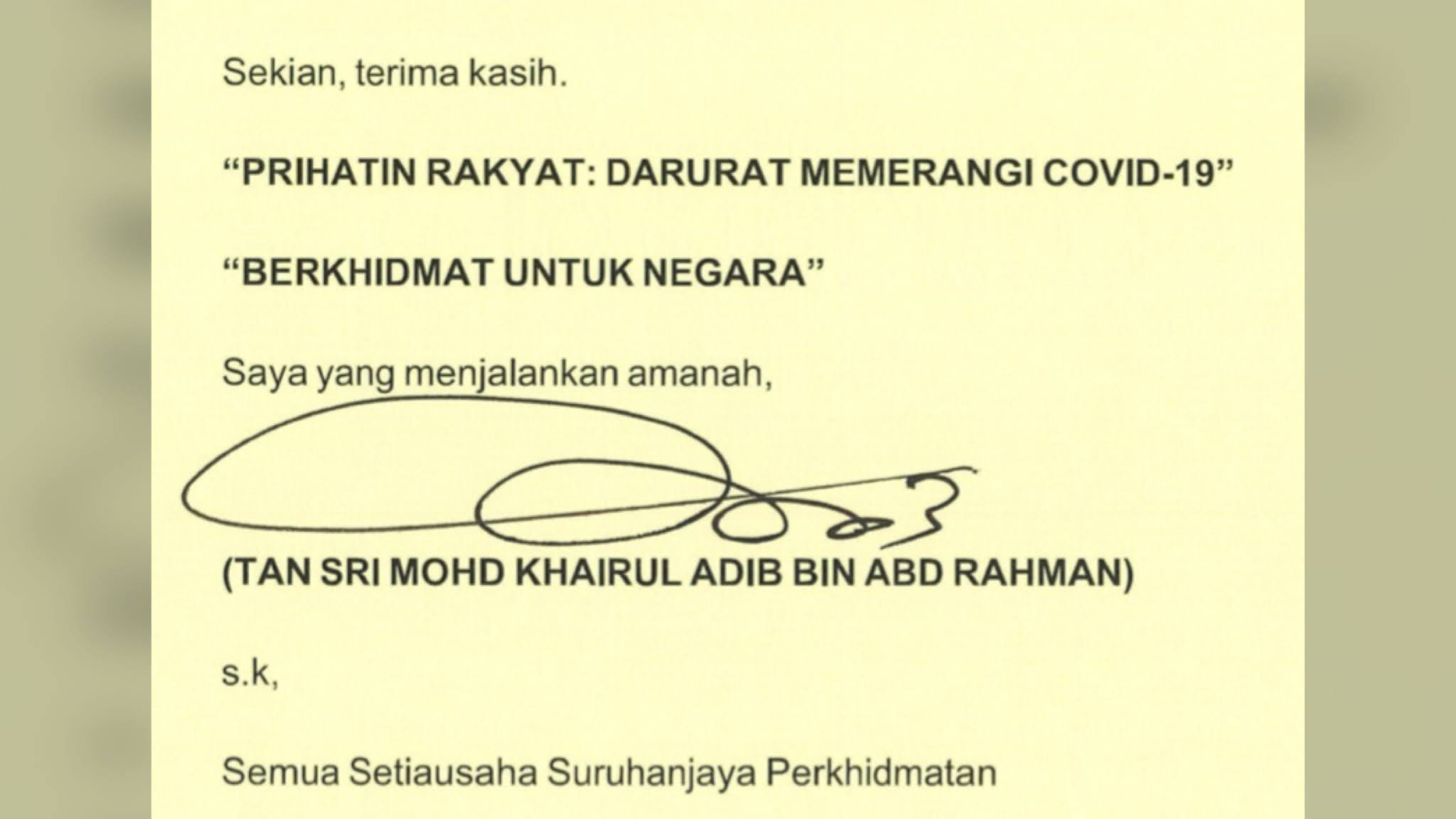 Perubahan dalam penyediaan surat rasmi kerajaan akibat ...