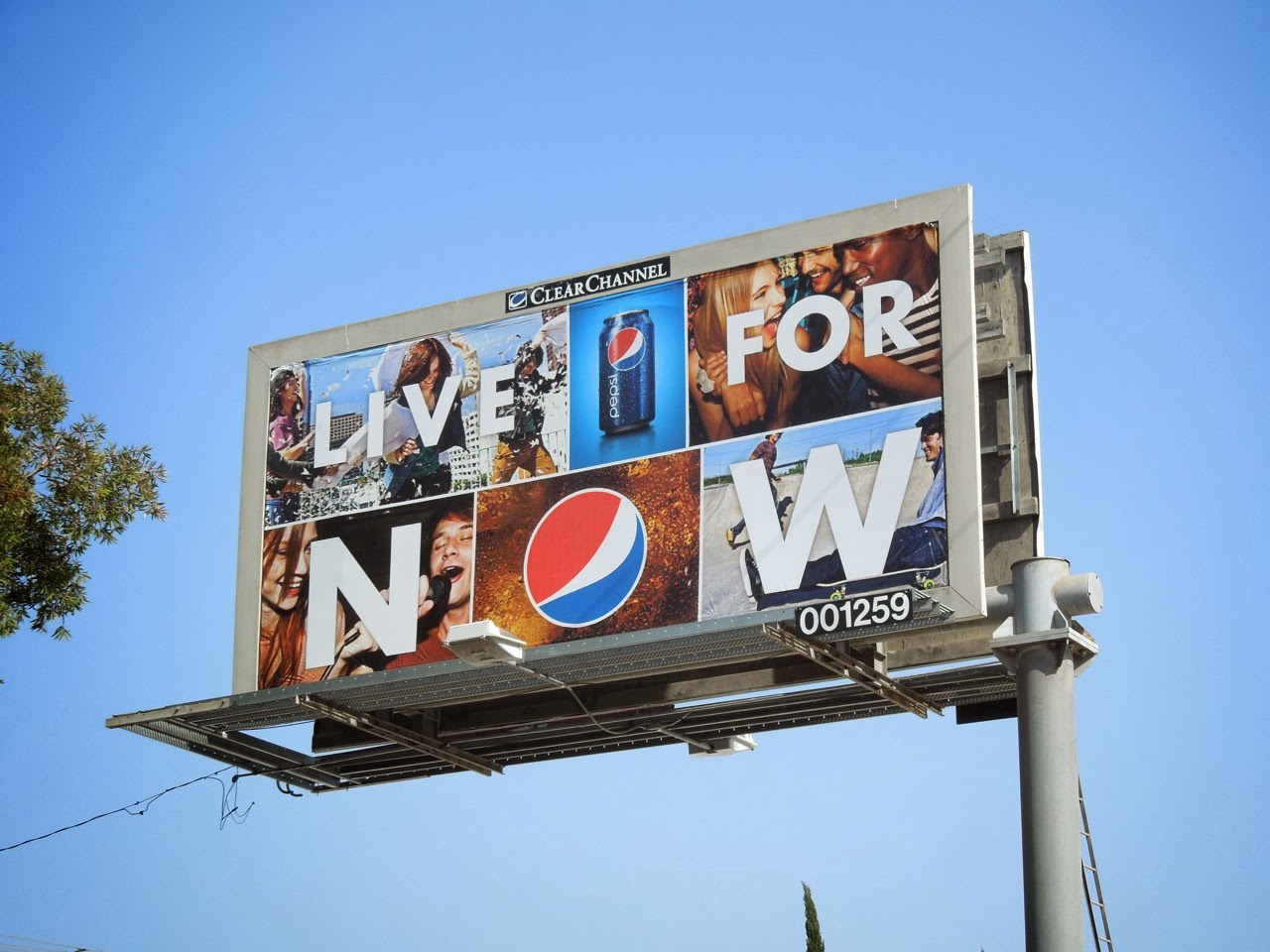 Media Log: Pepsi - "Live for Now" Billboard