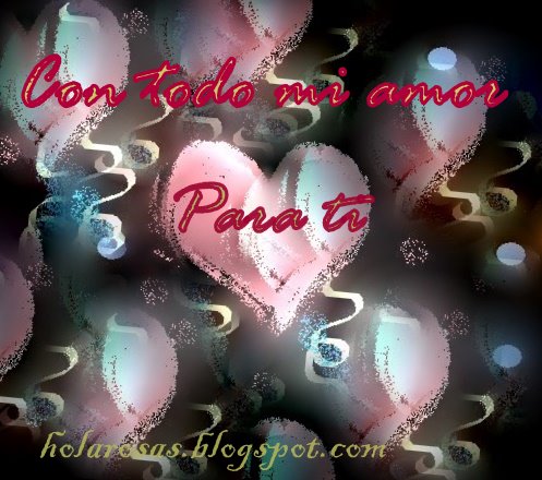 Corazones  Adornos Cerpentinas Imagenes amor para Facebook Regalos virtuales para amigos de redes sociales que busquen nuevas imagenes de amor para subir a su blog o facebook . Tarjetas postales para enviar a novio, novia,pareja, esposa o esposo . Tambien  esta ilustracion es apropiada para regalarsela entre familiares por la sencillez de su mensaje  Para el dia de la madre, dia del padre, o cumpleaños .