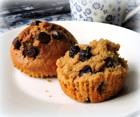 Barley Cup & Chocolate Chip Muffins