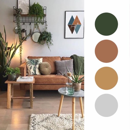 Ide inspiratif perpaduan warna soft furnishing rumah minimalis