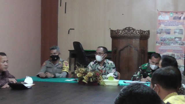 Perpanjangan Masa PPKM Mikro, Tim Gugus Tugas Adakan Pertemuan Dengan Sejumlah OPD Bungo