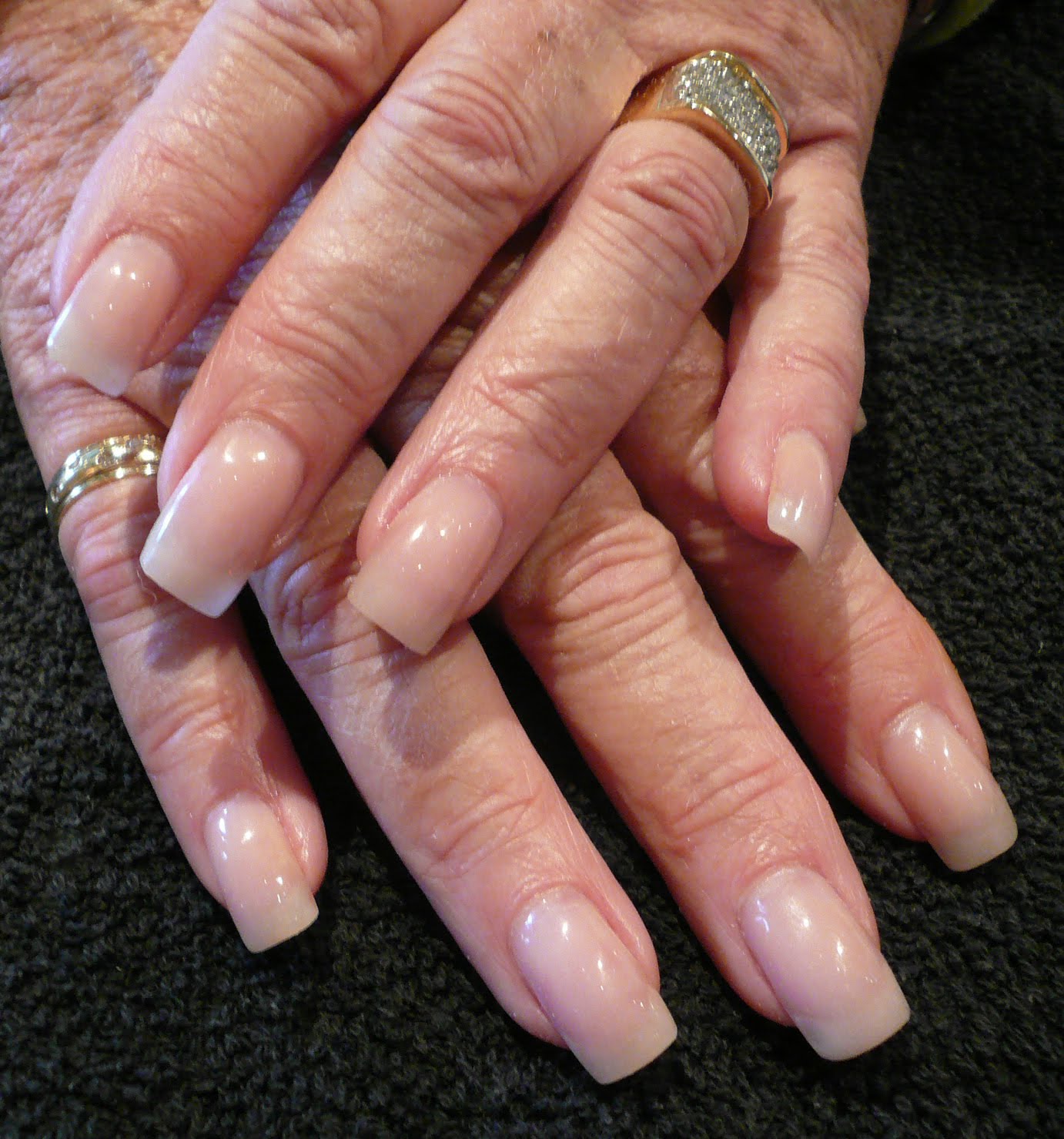 Artificial nails, also known as fake nails, false nails, fashion nails, acrylic nails, nail extensions or nail enhancements, are extensions placed over fingernails as fashion accessories. Panache Nail Studio Natural Acrylic No Polish Required