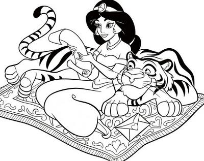 Download Princess Jasmine Coloring Pages | Learn To Coloring