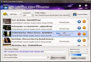 chirs PC Free Video Converter