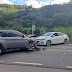 Acidente entre dois carros na SC-108 em Urussanga/SC, sem vítimas