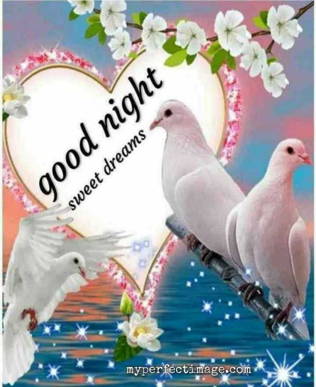 good night  heart image free download