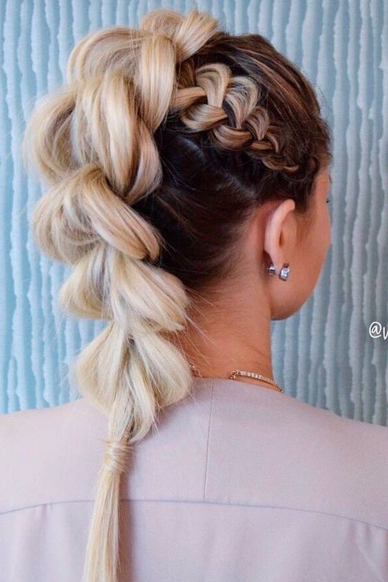 Trendy Hairstyle for Stylish Summer Look