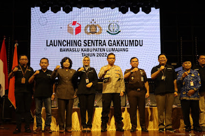 Kapolres Lumajang Hadiri Launching 'GAKKUMDU' Bawaslu Lumajang