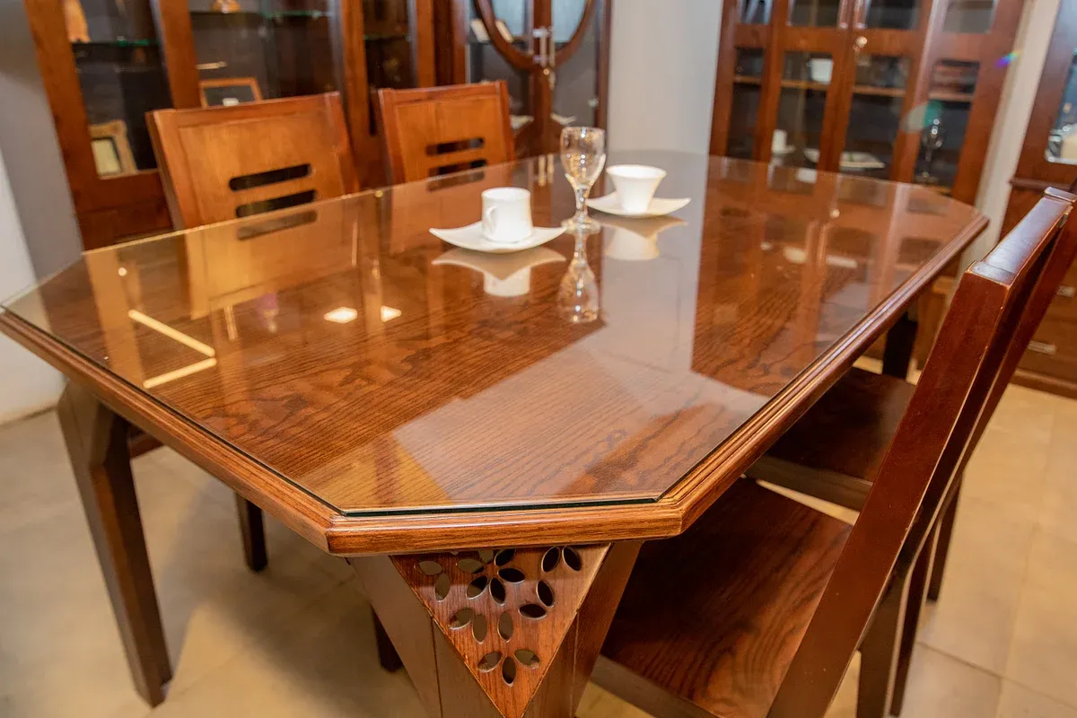 Teak Wood Dining Table Design - Dining Table Design Pictures 2023 New Dining Table Design by Hatil - Table Design Pictures - NeotericiT.com