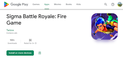 Sigma Batte Royale Play Store