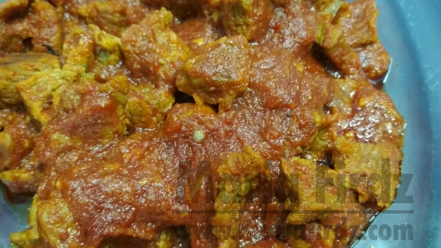 RESEPI DAGING MASAK SAMBAL