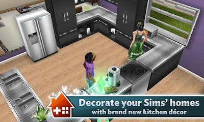 The Sims Freeplay mod Apk + Data v2.3.11 (Unlimited Gold and Free Shopping)
